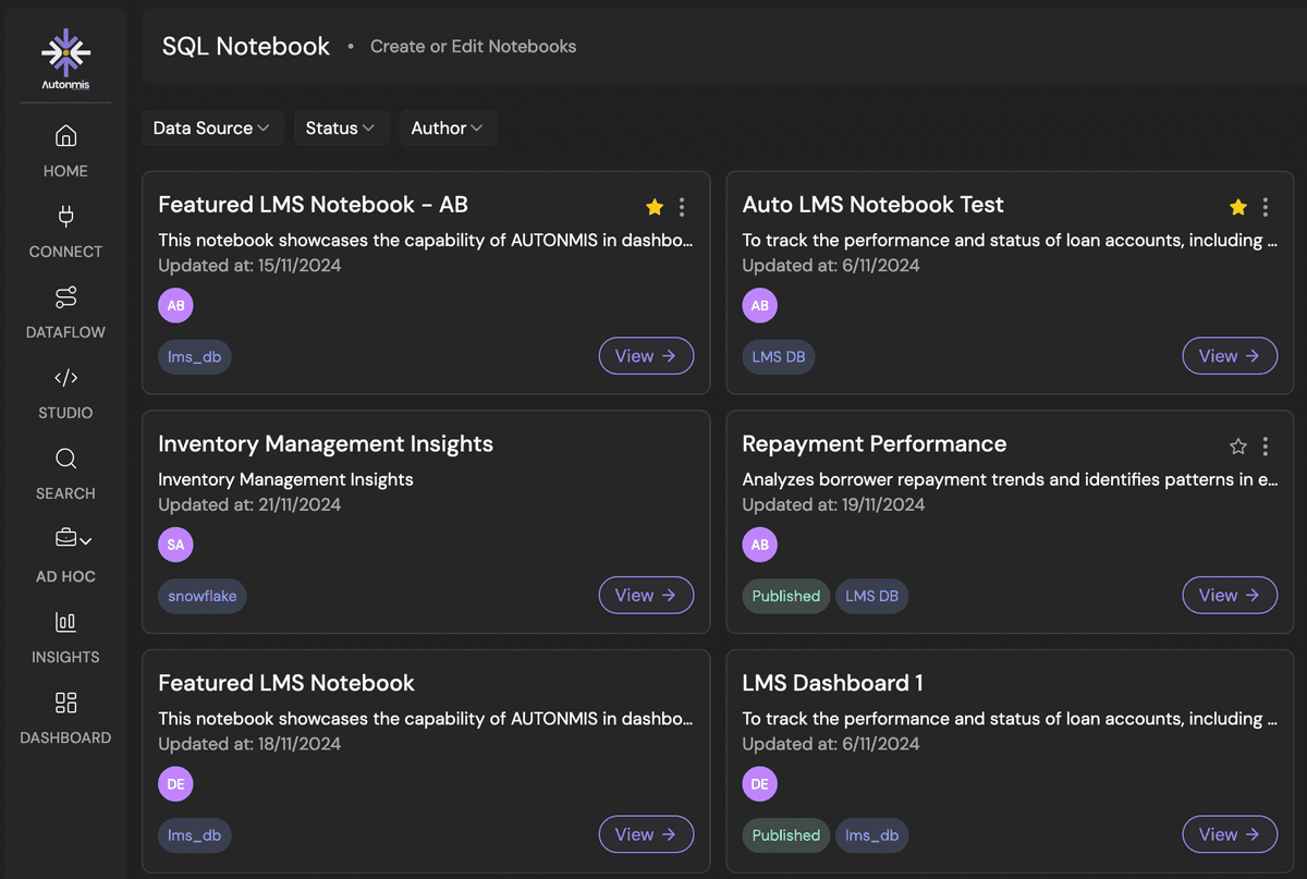Autonmis integrations connecting business tools